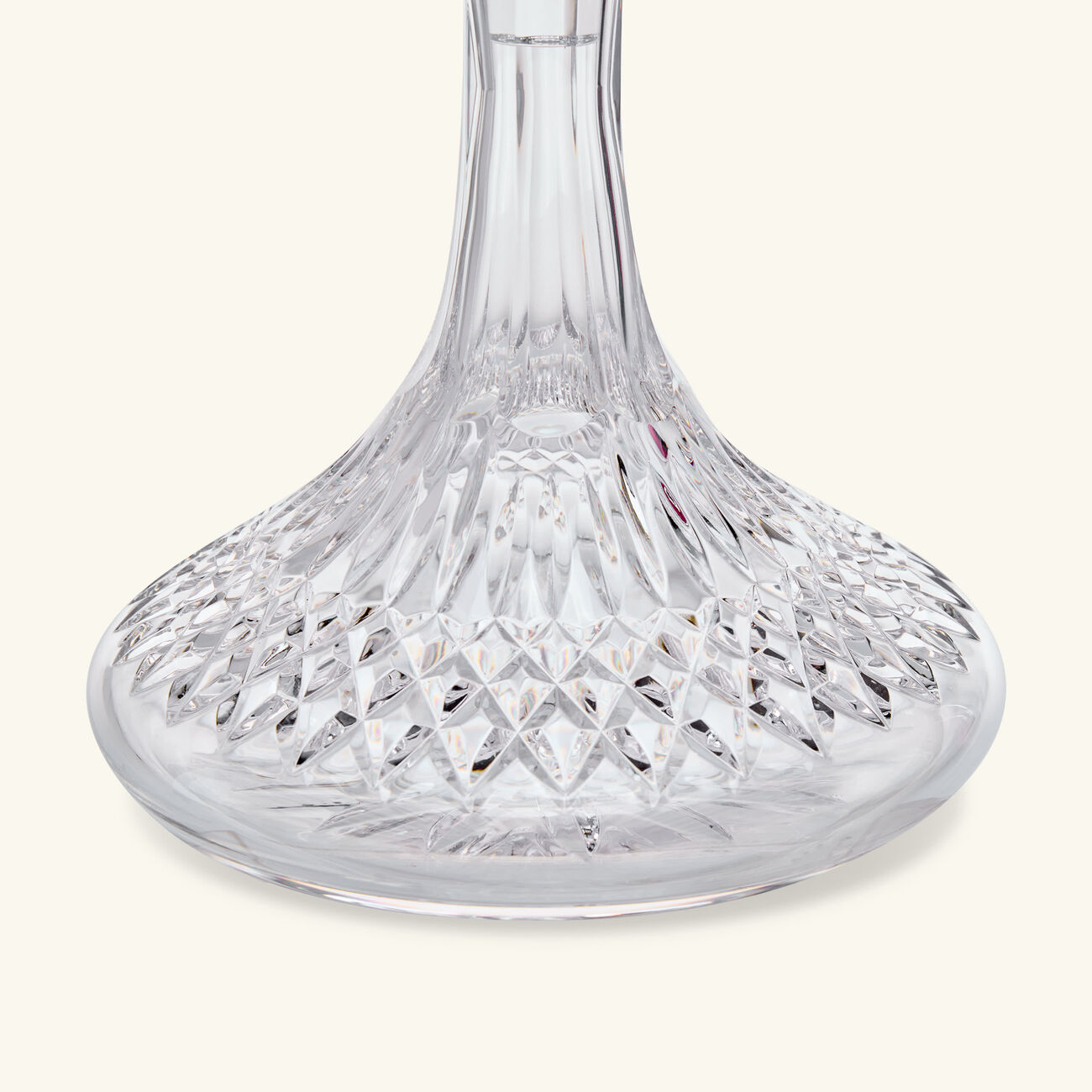 waterford lismore ships decanter clear