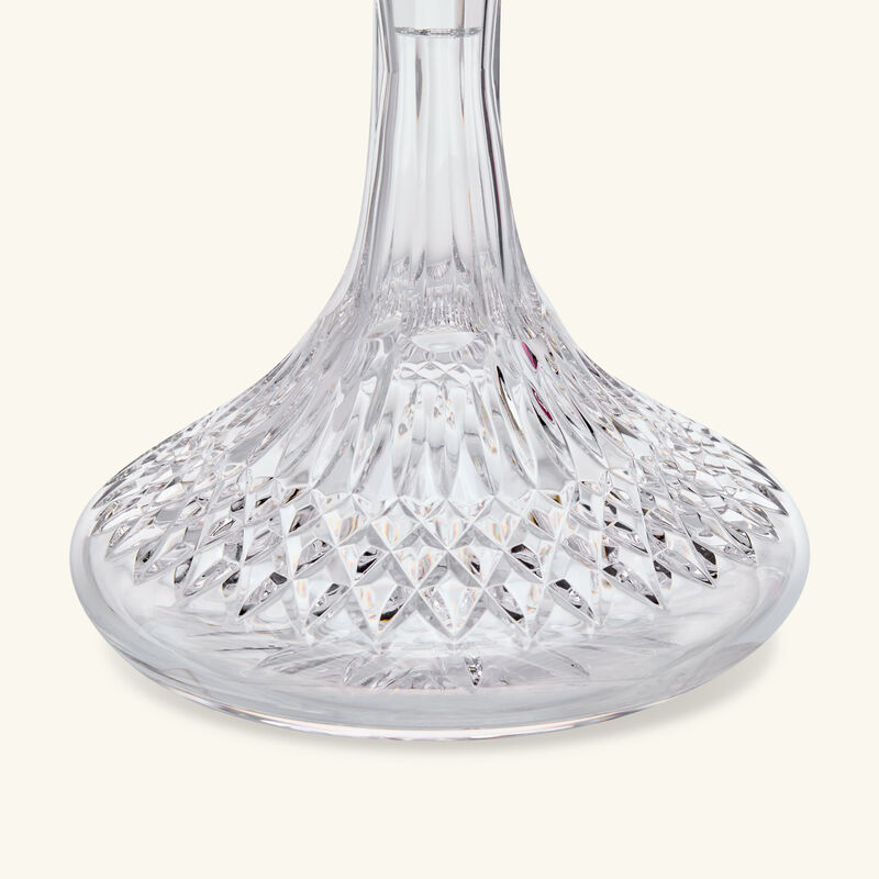 waterford lismore ships decanter clear