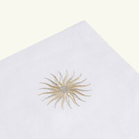 catherine denoual sunshine napkin white