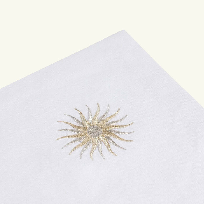catherine denoual sunshine napkin white