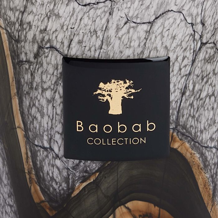 baobab collection stones marble candle max 16