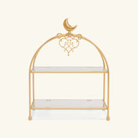 villari extravaganza cake stand gold