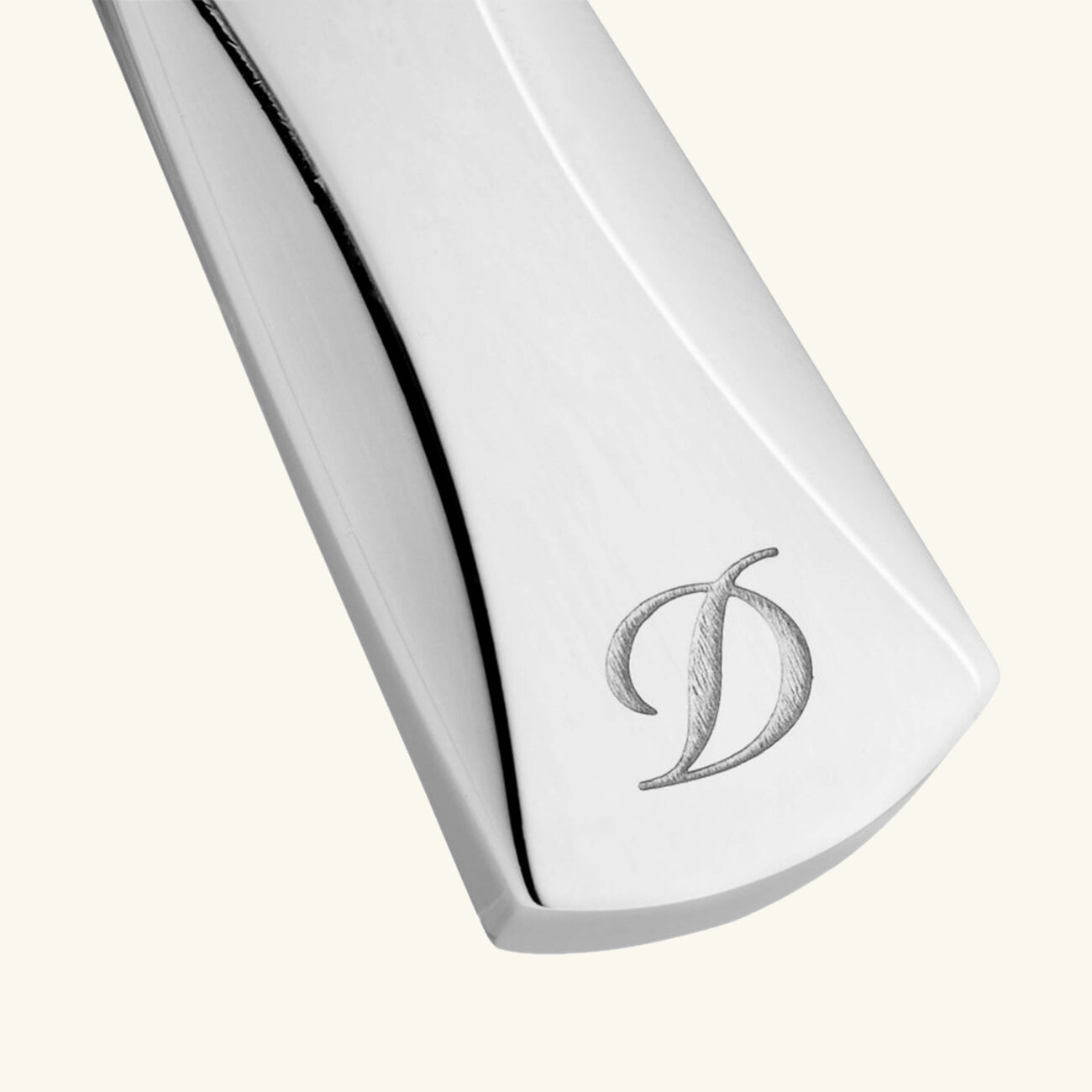 اس تي دوبون سلسلة مفاتيح على شكل سحاب من الستانلس ستيل