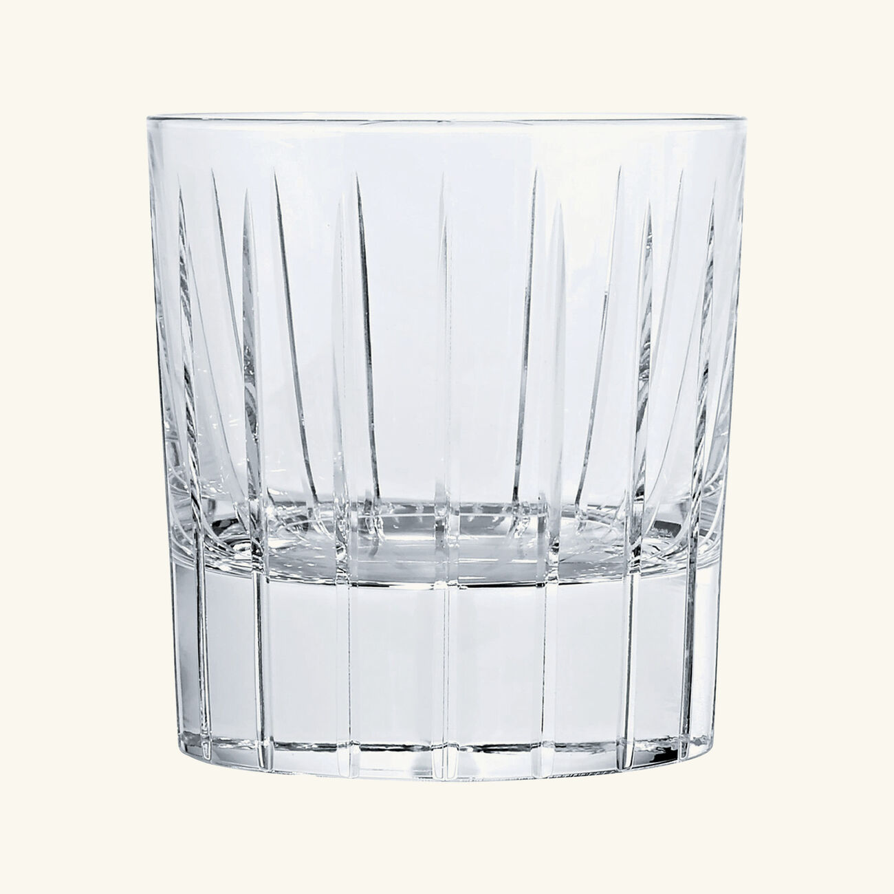 christofle iriana drinking glass set of 2 clear