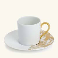 haviland stanislas bread butter plate round gold 16cm