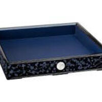 Fleurs De Cerisiers Lacquer Wood Tray, Large, small