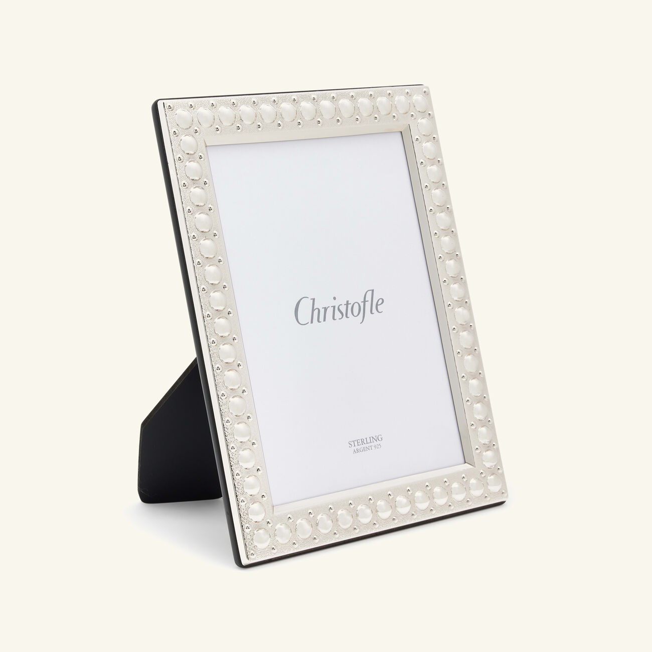 christofle perles picture frame sterling silver 13x18cm