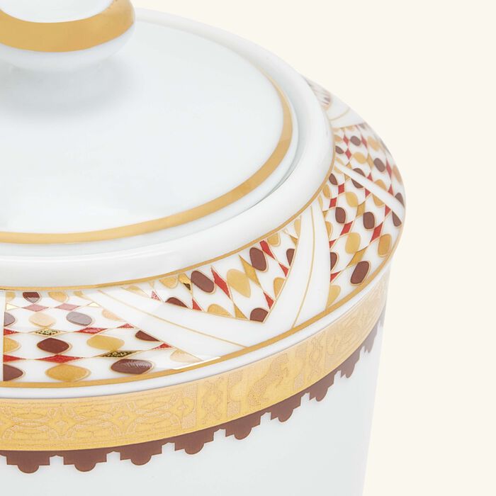 haviland cavalier royale sugar box gold