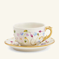 villari taormina tea cup saucer multicolor
