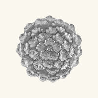 وعاء على شكل زهرة الجاردينيا فضي بحجم متوسط بوتشيلاتي وعاء على شكل زهرة الجاردينيا فضي بحجم متوسط