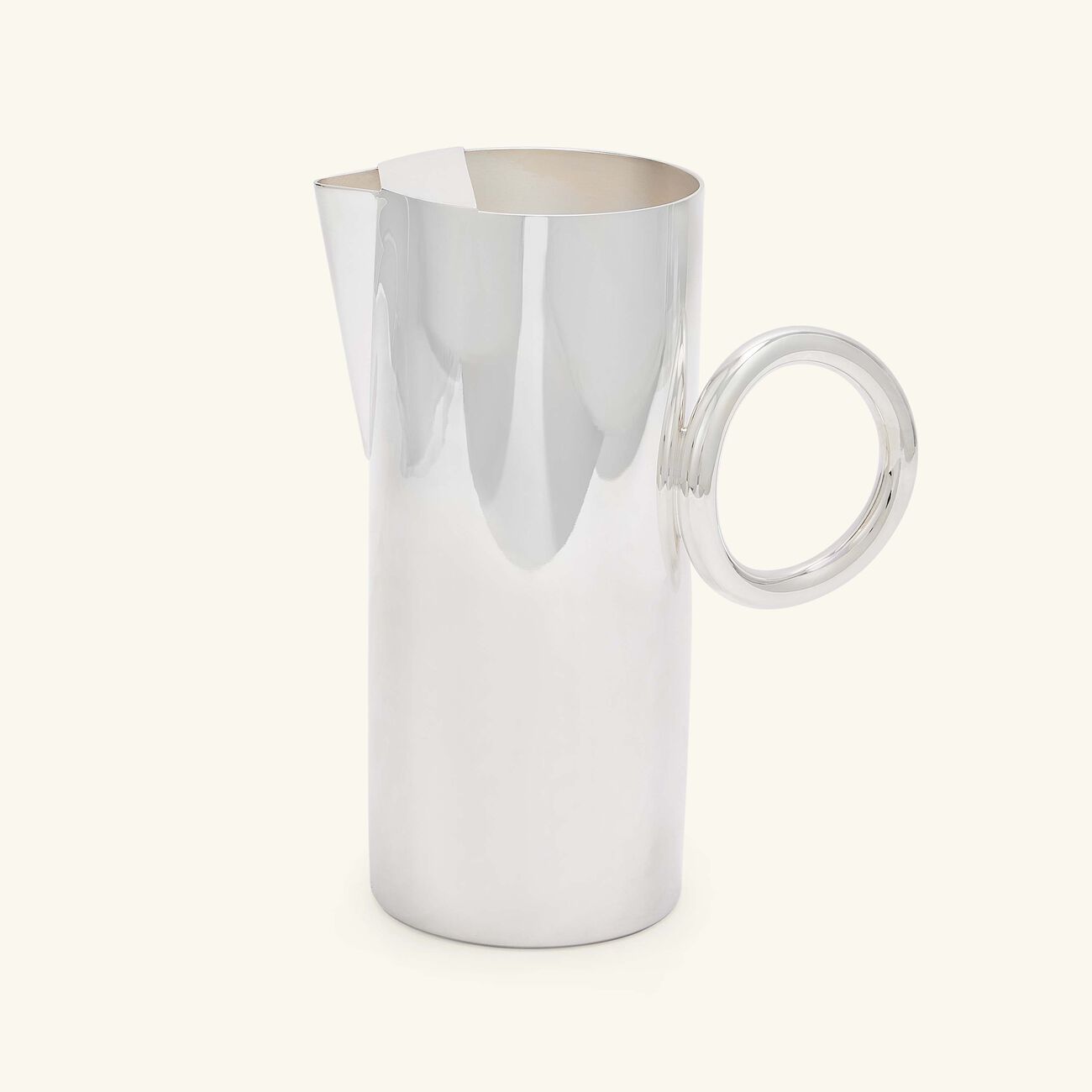christofle vertigo water pitcher silver plated