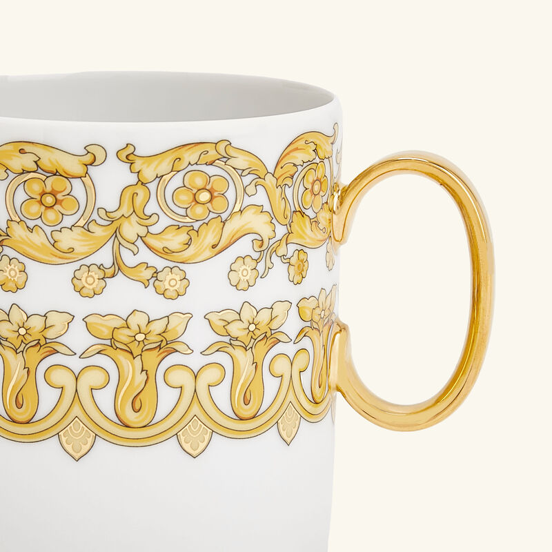 versace medusa rhapsody coffee cup white