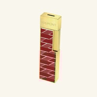 st dupont monogram 1872 lighter burgundy