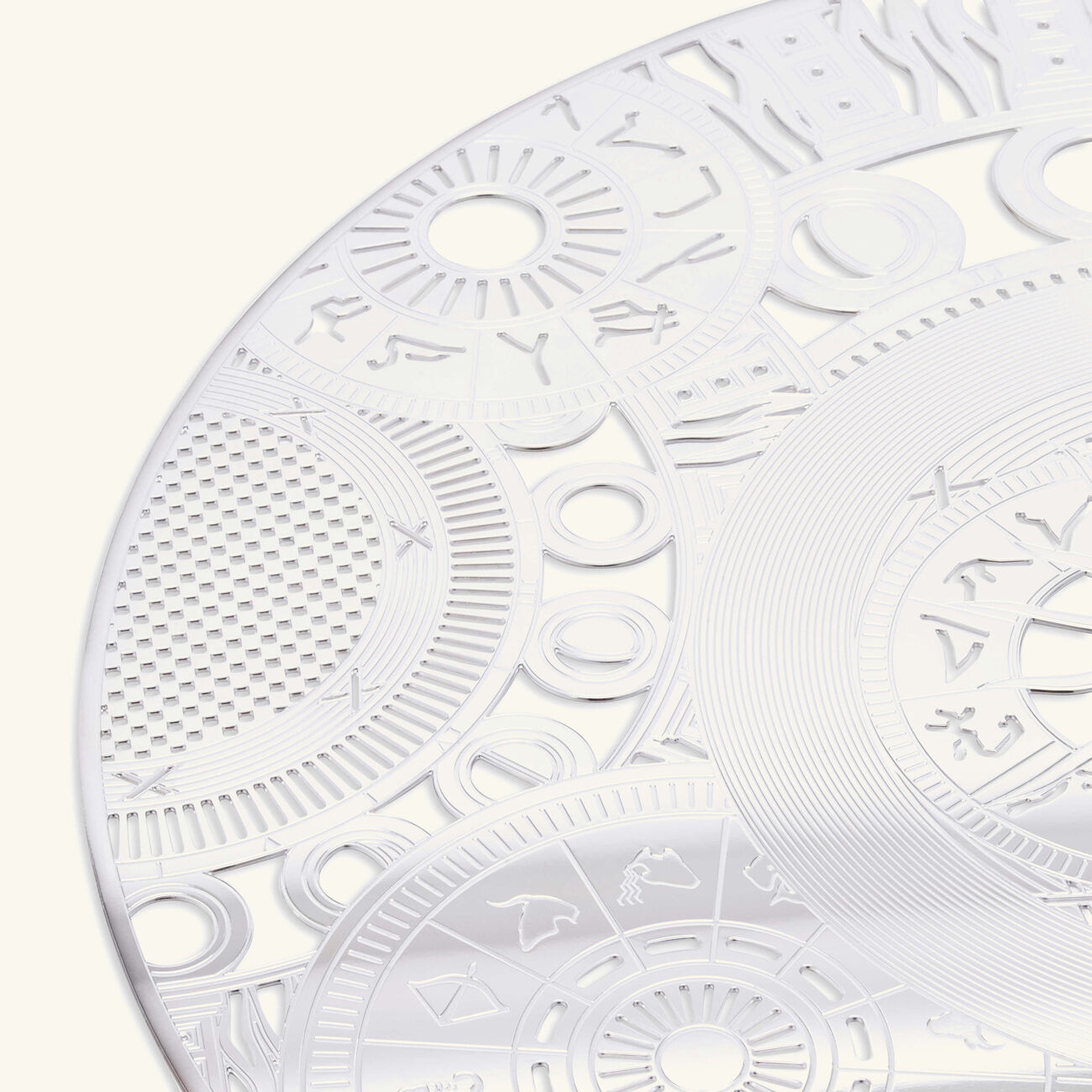 christofle r ve cosmique table decoration silver plated