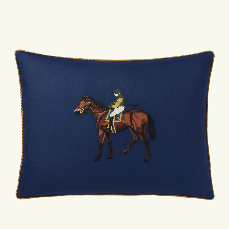 ralph lauren home gale throw pillow blue