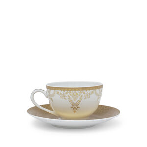 Voyage Tea Cup And Saucer Boule, medium