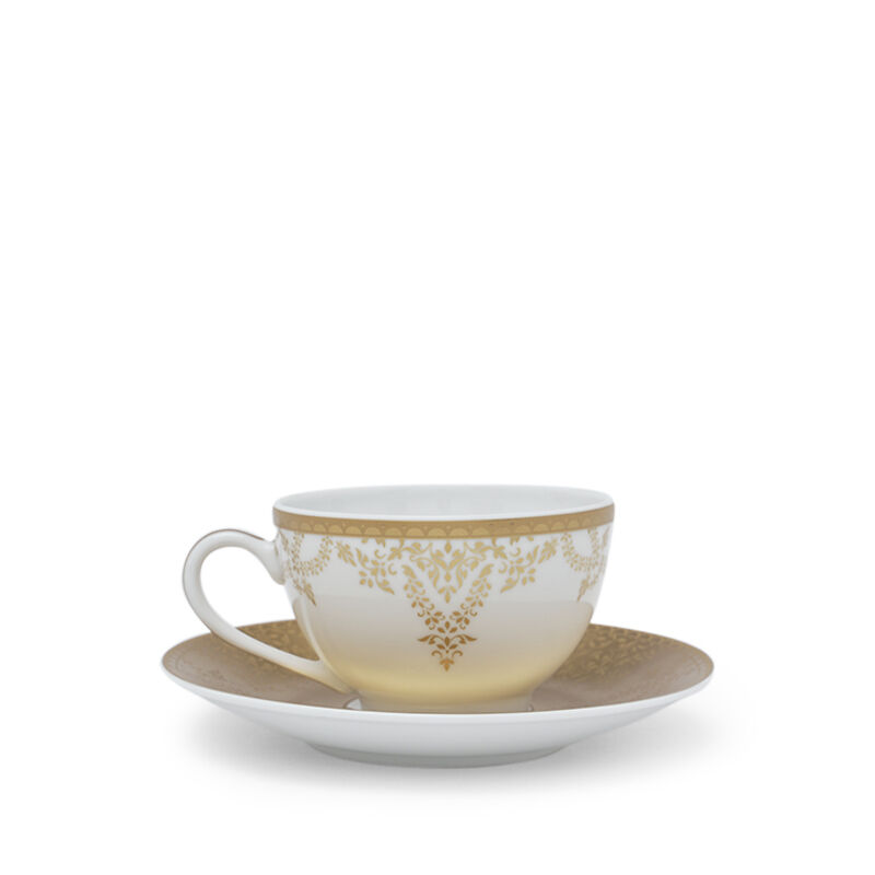 Voyage Tea Cup And Saucer Boule, large