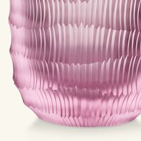 ruckl heroine rei vase round large pink