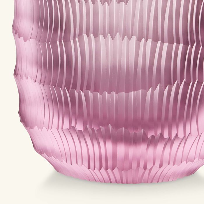 ruckl heroine rei vase round large pink