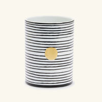 bernardaud aboro serving platter black 23cm