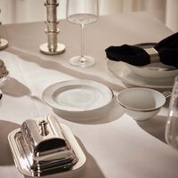 christofle malmaison bread plate round silver 16cm