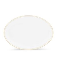 Malmaison Impériale Oval Platter Gold Finish, small