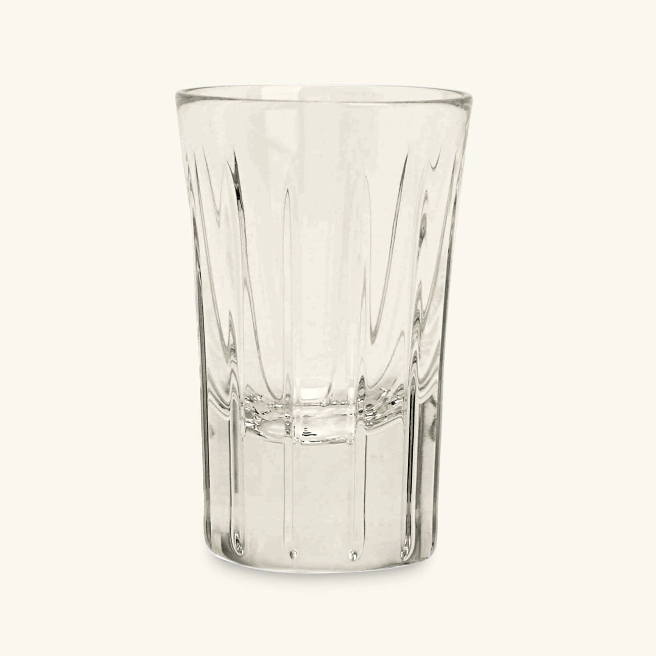 christofle iriana drinking glass clear set of 4