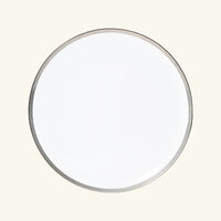 Maille Platine Serving Platter Round White 32cm bernardaud maille platine serving platter round white 32cm