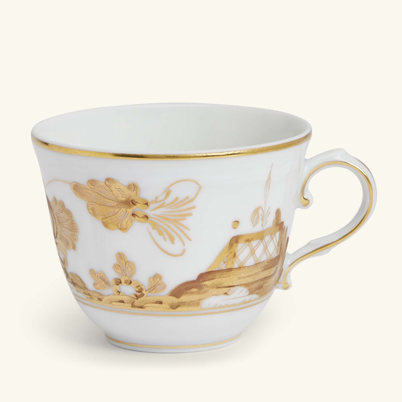 جينوري 1735 فنجان القهوة أوريينتي إيتاليانو بنقوش ذهبية