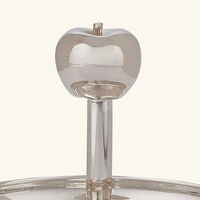 christofle jardin d eden cake stand silver plated