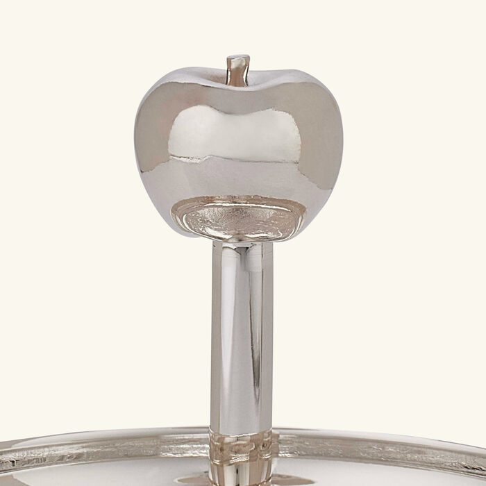 christofle jardin d eden cake stand silver plated