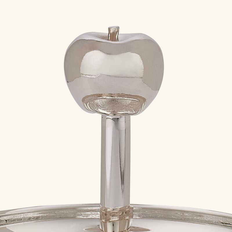 christofle jardin d eden cake stand silver plated