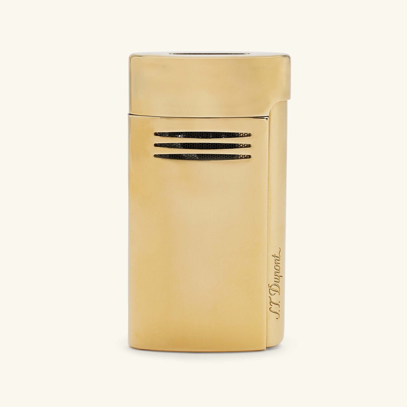 st dupont megajet lighter gold