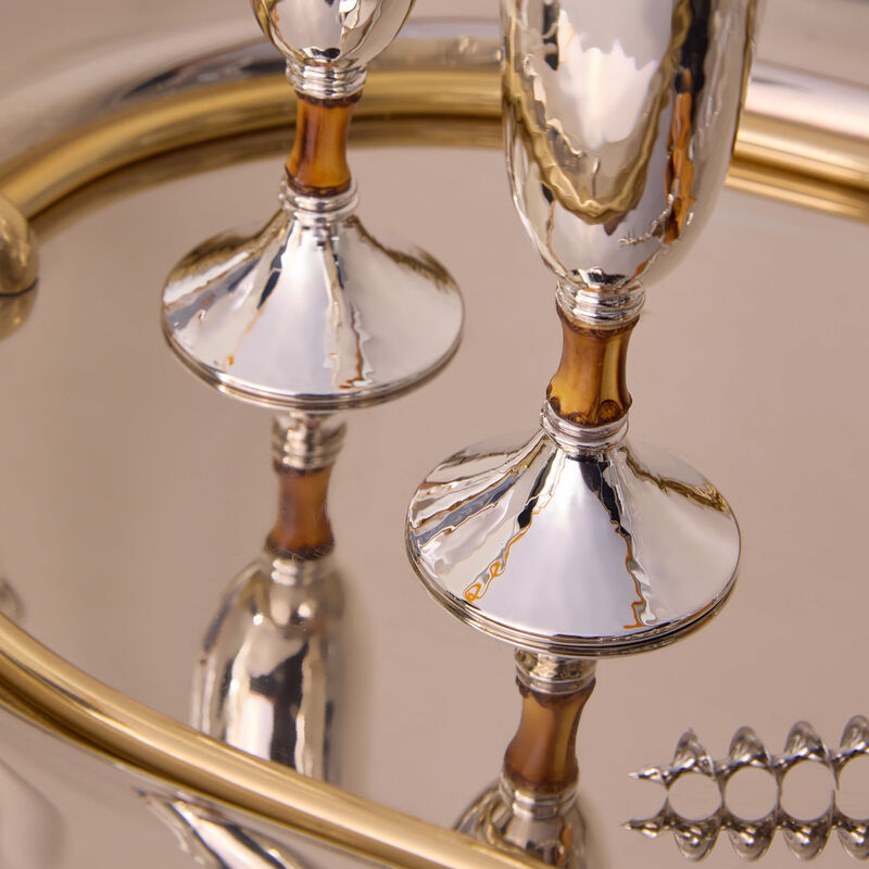 buccellati tahiti flute champagne set of 2