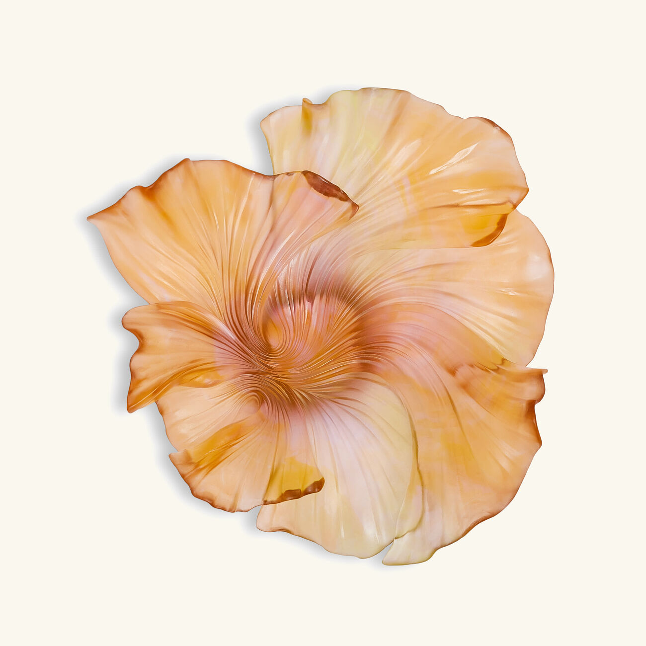 daum croisi re centerpiece yellow