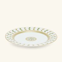 bernardaud constance bread butter plate round green 16cm