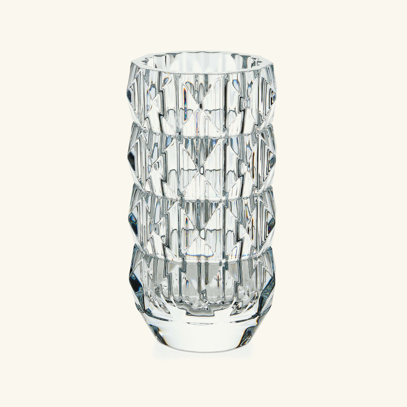 baccarat louxor vase round small clear