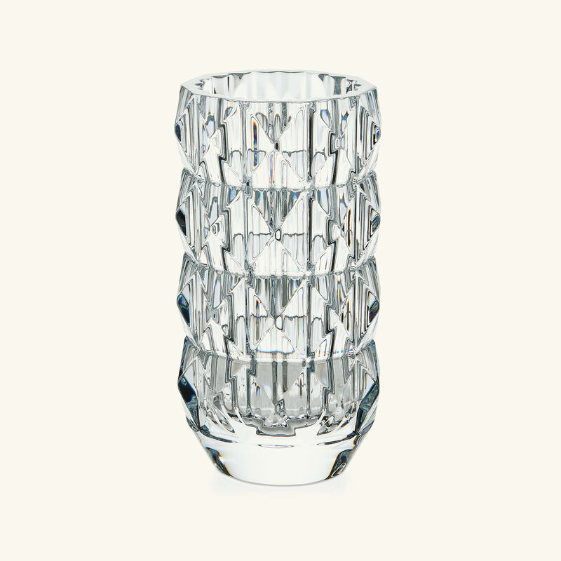baccarat louxor vase round small clear
