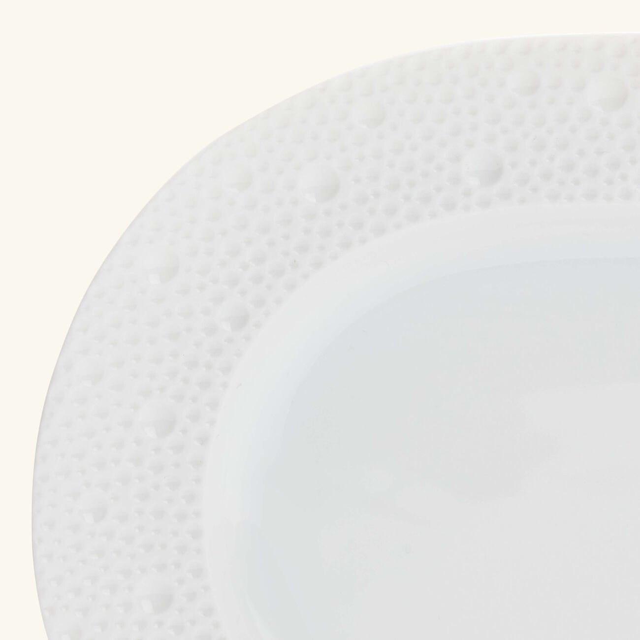 Ecume Serving Platter Oval White 21cm bernardaud ecume serving platter oval white 21cm
