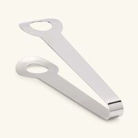 christofle oh ice tongs stainless steel
