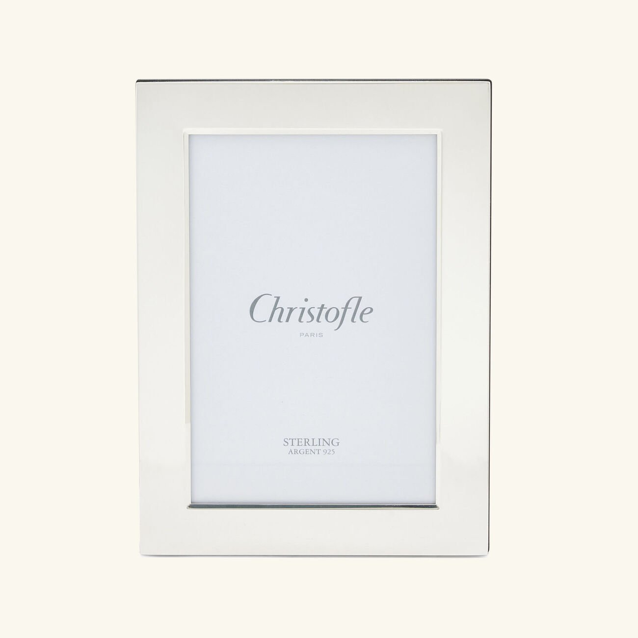christofle fidelio picture frame sterling silver 10x15cm