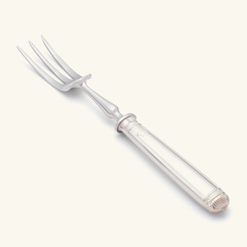 كريستوفل شوكة تقطيع اللحم مالميزون باللون الفضي