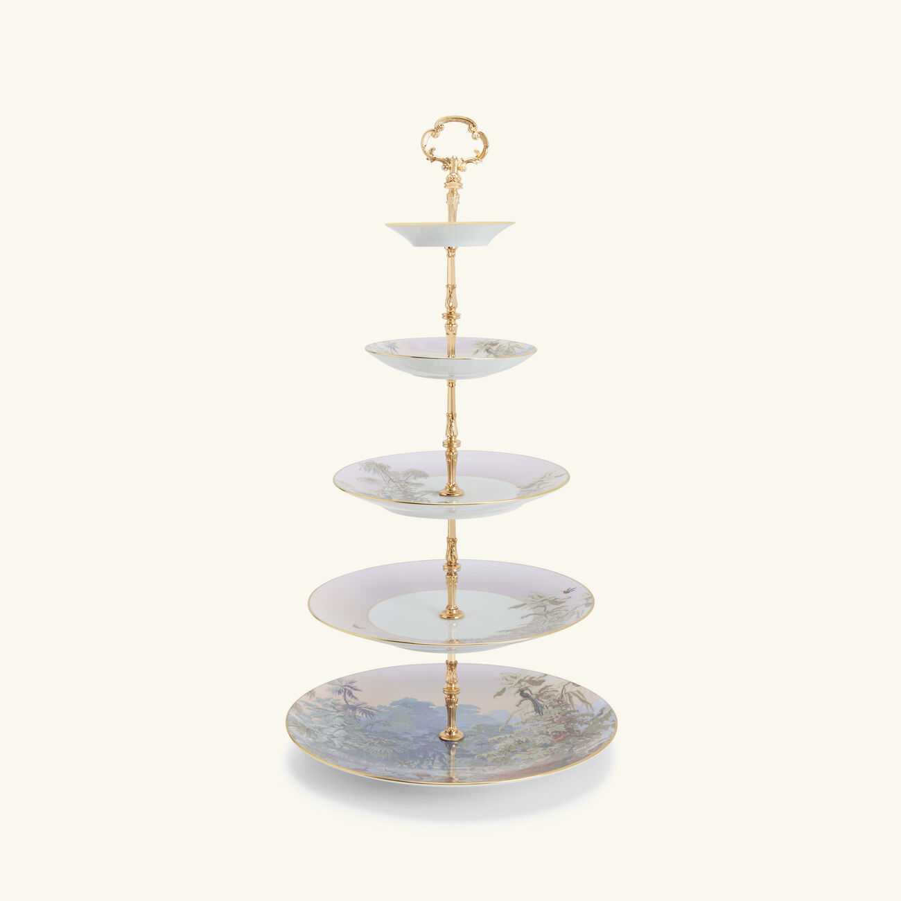 haviland le br sil 5 tier cake stand