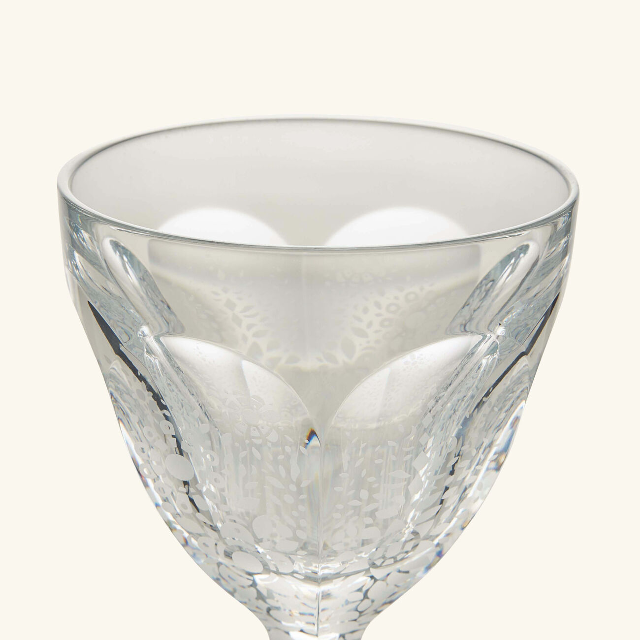 baccarat harcourt zero degree drinking glass clear set of 2