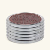 Shafa Coasters Set of 6 dimlaj shafa coasters set of 6