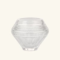 waterford mastercraft copper coast rose vase bowl small clear