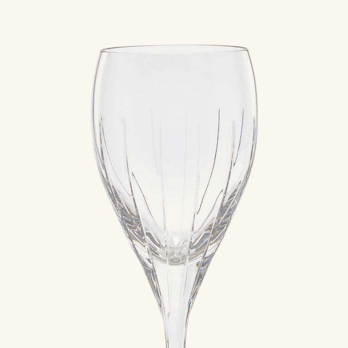 christofle iriana drinking glass clear set of 2
