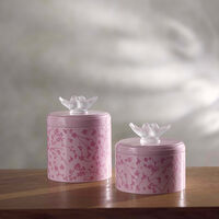 lalique fleurs de cerisier box pink