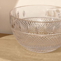 waterford mastercraft irish lace bowl clear 25cm