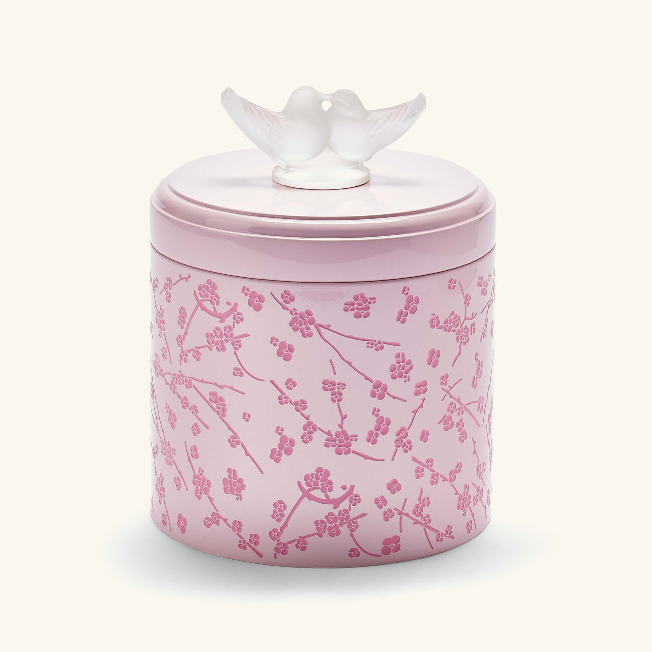 lalique fleurs de cerisier box pink